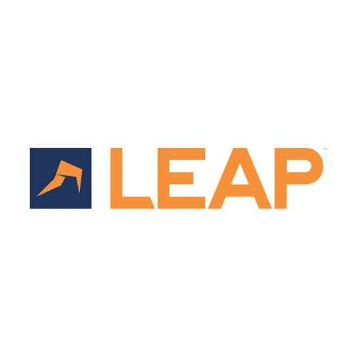 LEAP Legal Software logo.